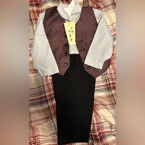 Little Jacques Toddler boys 3-piece dress outfit